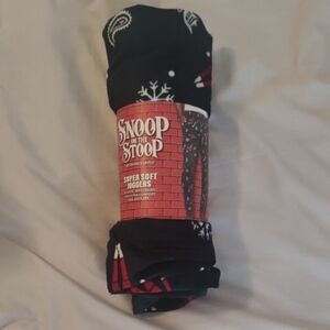 Men's Snoop On The Stoop Black Joggers